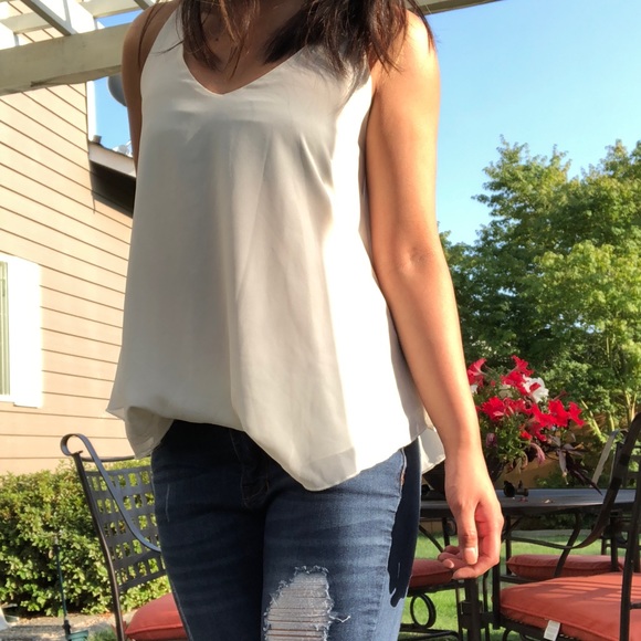 White/off-white tank top - Picture 4 of 4